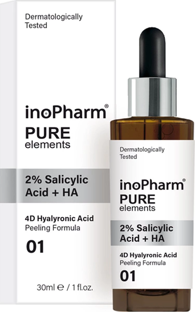 InoPharm Pure Elements 01 - Peeling visage à l'acide salicylique 2% et HA